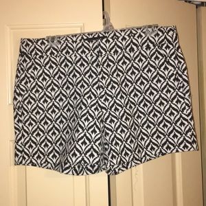 Patterned Banana Republic Shorts